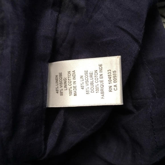 Nanette Lepore Embroidered Linen Shift Dress - Picture 6 of 6